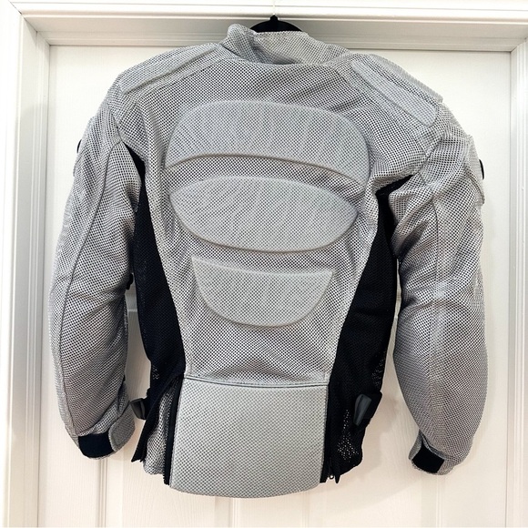 OSI Motorcycle Road Bike Riding Jacket Protective Plate inserts silver sz XXS - Picture 6 of 12